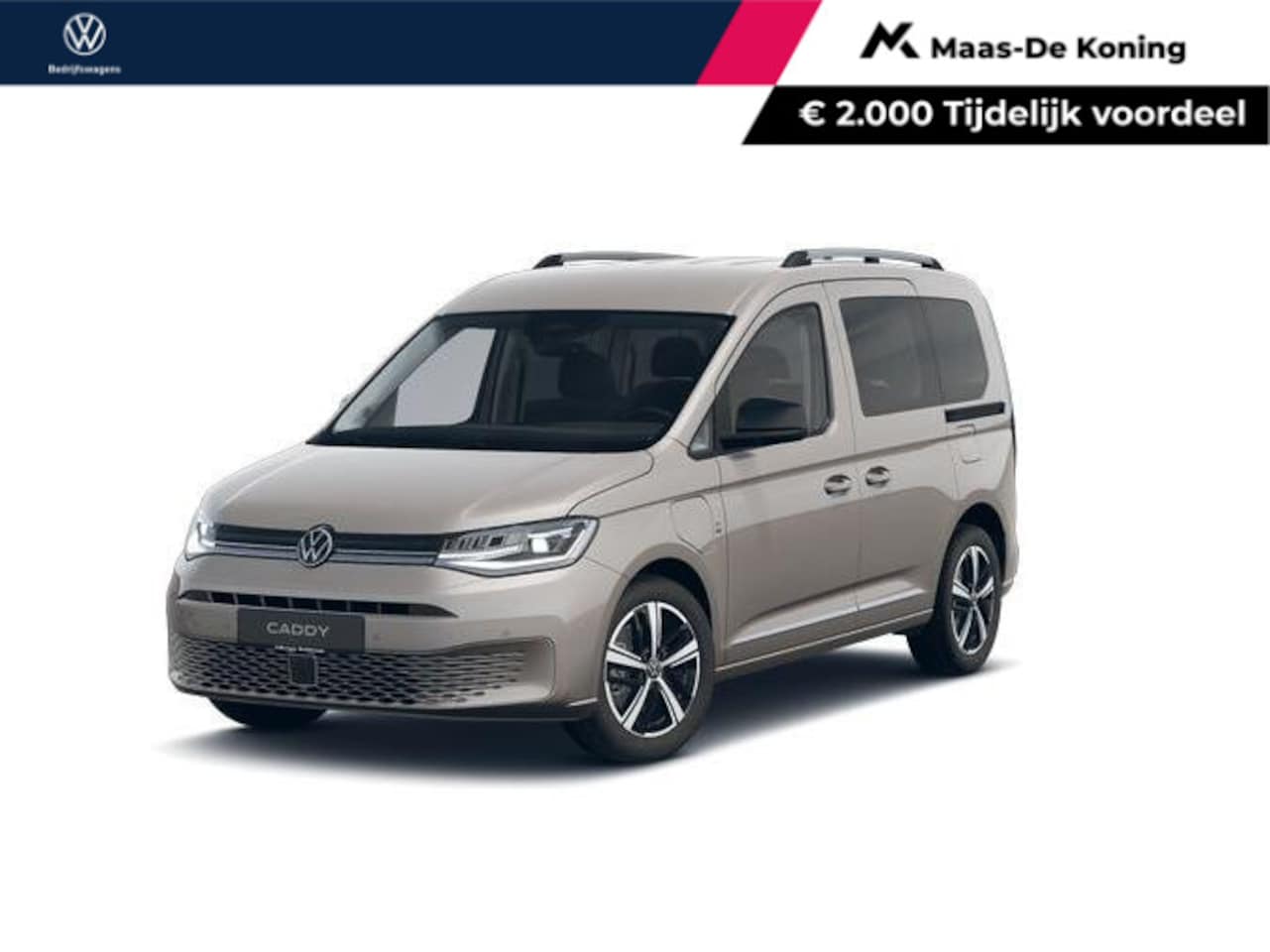 Volkswagen Caddy - Bedrijfswagens Combi Limited Edition 1.5 eHybrid 115pk Automaat 735704 - AutoWereld.nl