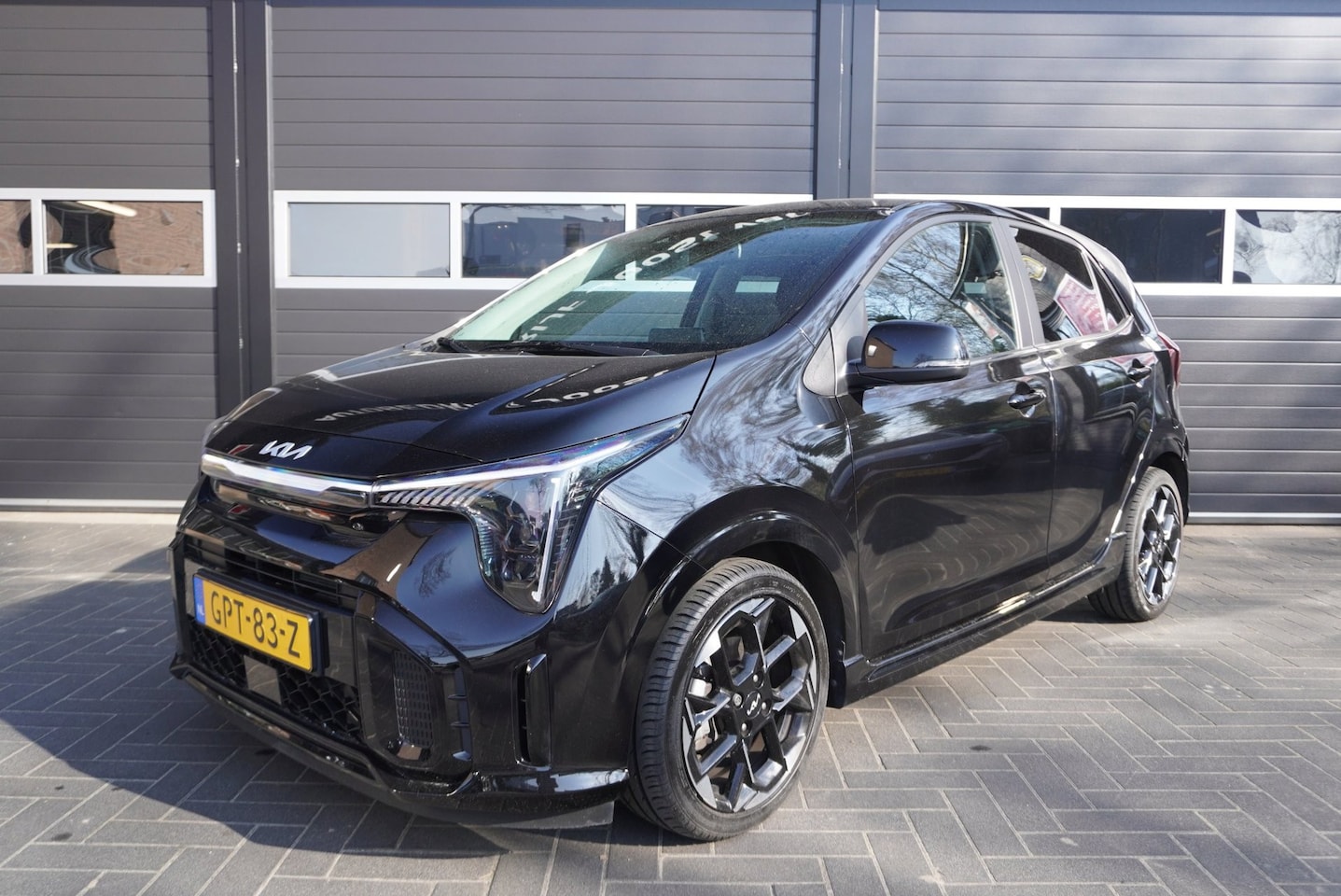 Kia Picanto - 1.0 DPI GT-Line Aut/Airco/Cruise/Camera/Carplay/Navi/Elek.Schuif/kanteldak - AutoWereld.nl
