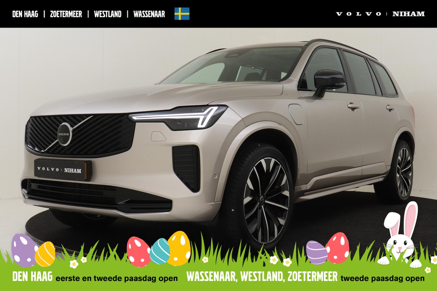 Volvo XC90 - II T8 PLUG-IN HYBRID ULTRA DARK *FULL OPTIONS!* -PANO.DAK|BOWERS&WILKINS|LUCHTVERING|360°C - AutoWereld.nl