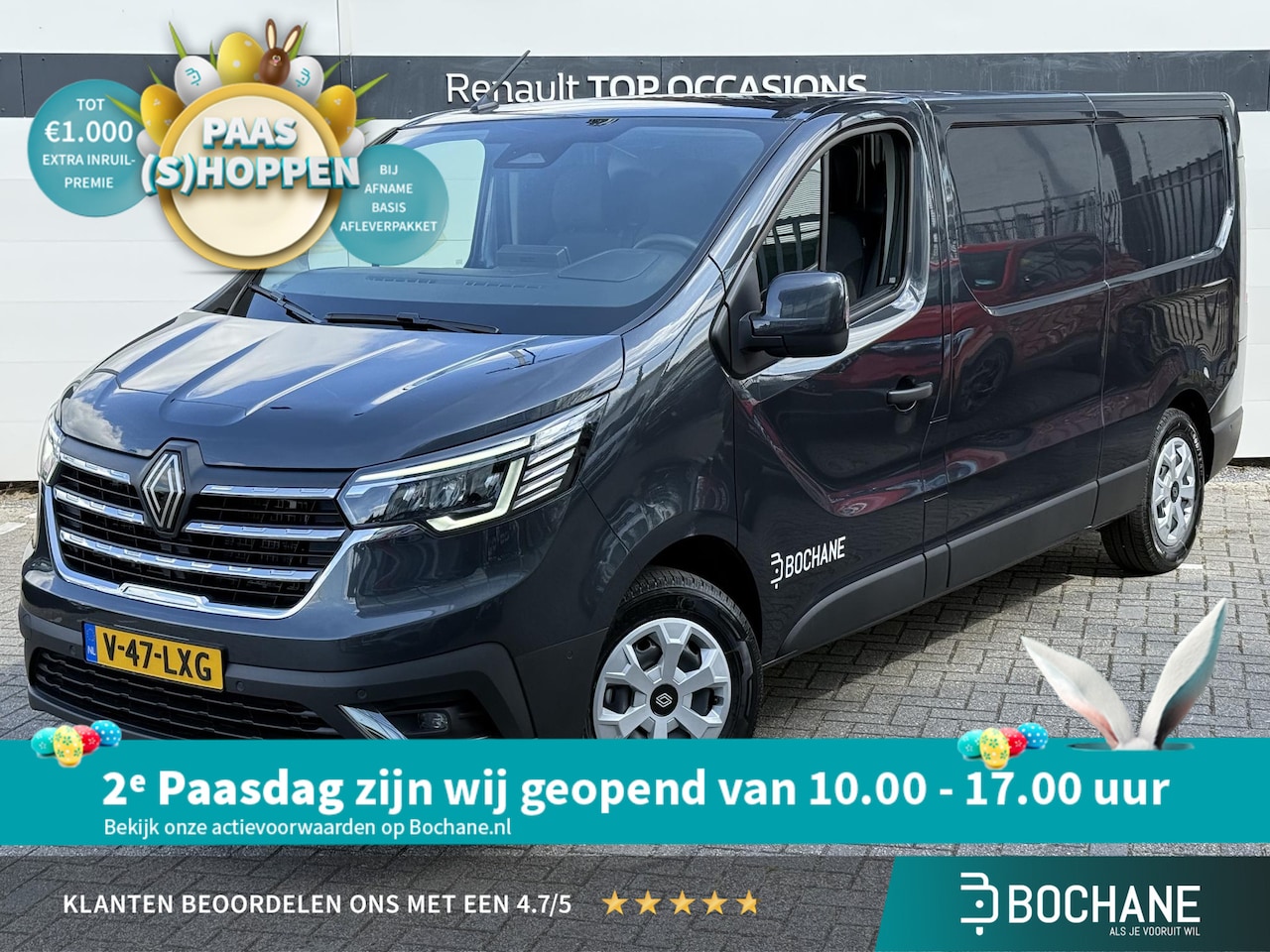 Renault Trafic E-Tech - T29 L2H1 Advance 52 kWh (SNEL LADEN) Trekhaak | Camera | Navigatie - AutoWereld.nl