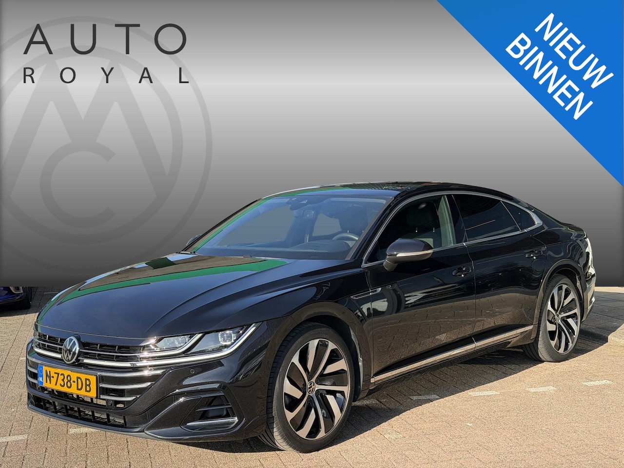 Volkswagen Arteon - 2.0 TSI R-Line Business+ AUTOMAAT| R-LINE | NAVIAGTIE | ACHTERUIT RIJ CAMERA|WEG KLAPBAAR - AutoWereld.nl