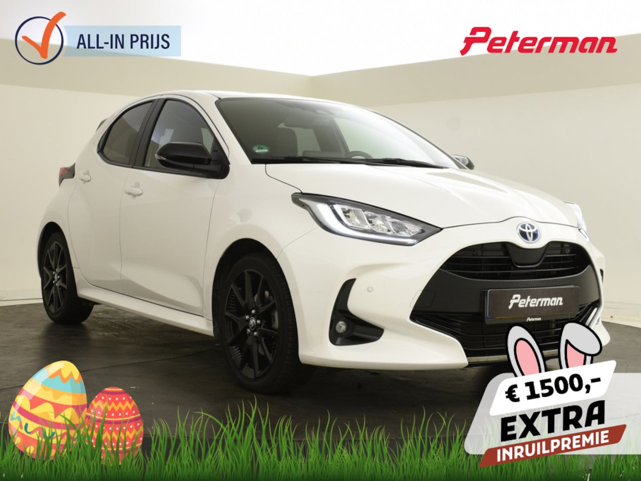 Toyota Yaris - 1.5 Hybrid Executive | BSM | Parkeersensoren V + A - AutoWereld.nl