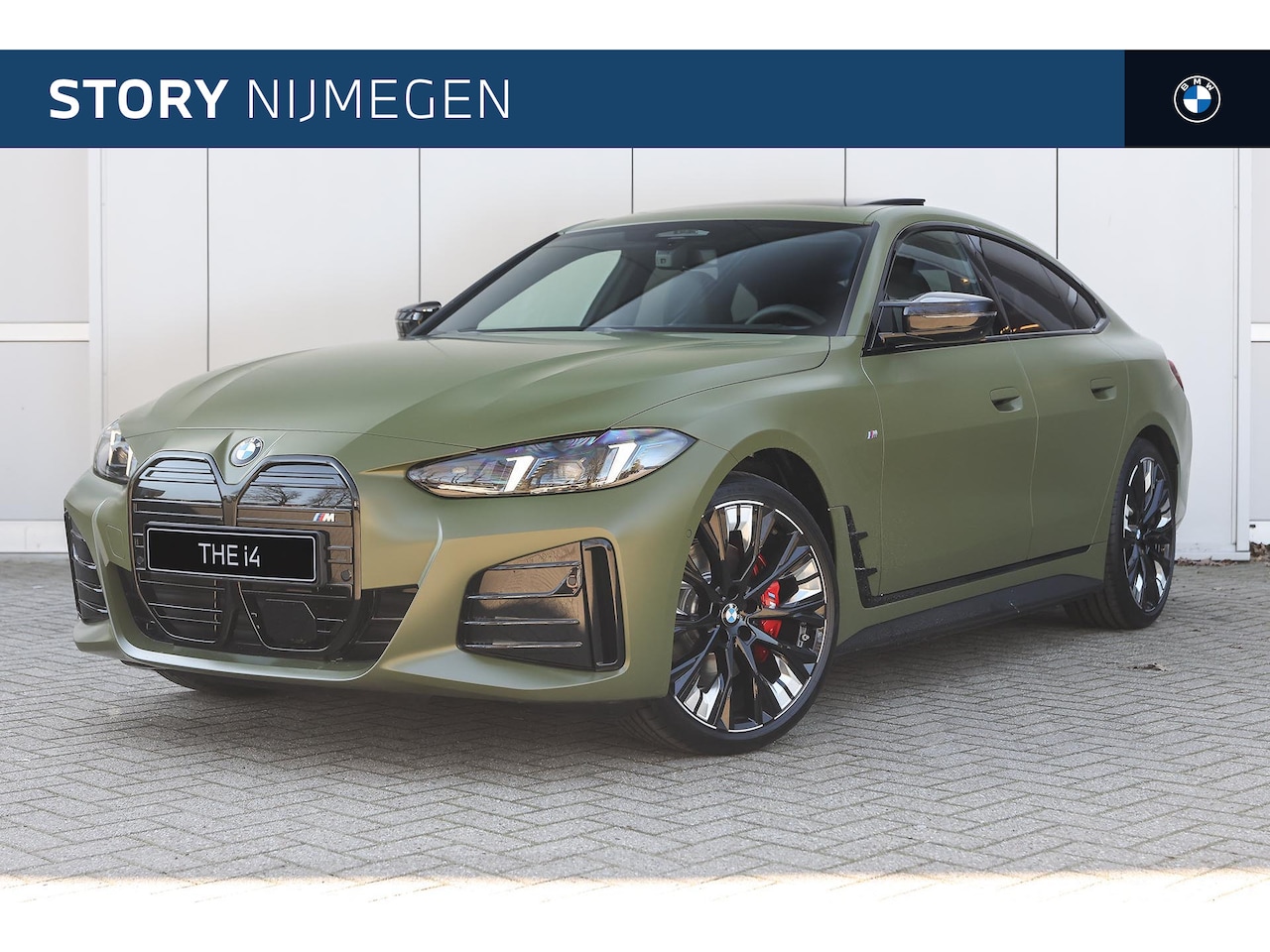 BMW i4 - eDrive35 Gran Coupé High Executive M Sport / Schuif-kanteldak / Adaptieve LED / Parking As - AutoWereld.nl