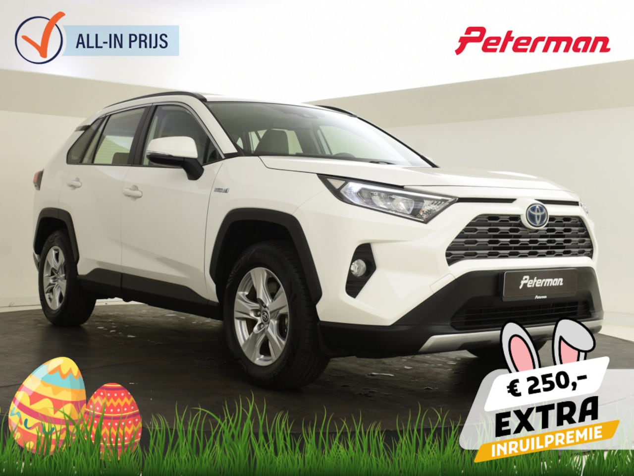 Toyota RAV4 - 2.5 Hybrid Active | Allseasons | Carplay | lederen bekleding | - AutoWereld.nl