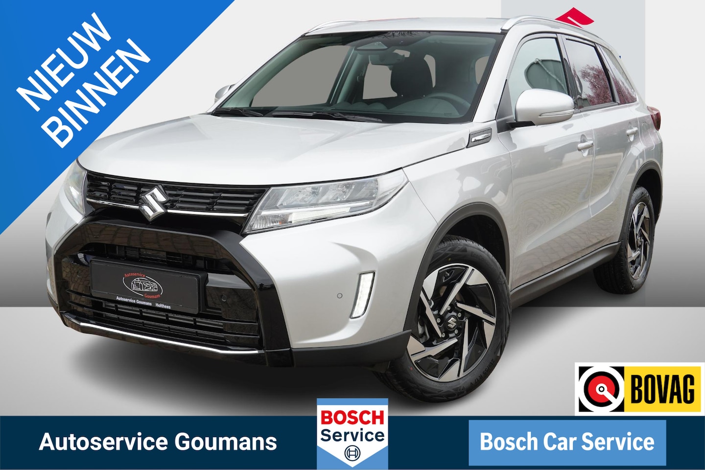 Suzuki Vitara - 1.4 Boosterjet Smart Hybrid Style Adaptieve cruise navi camera Automaat - AutoWereld.nl