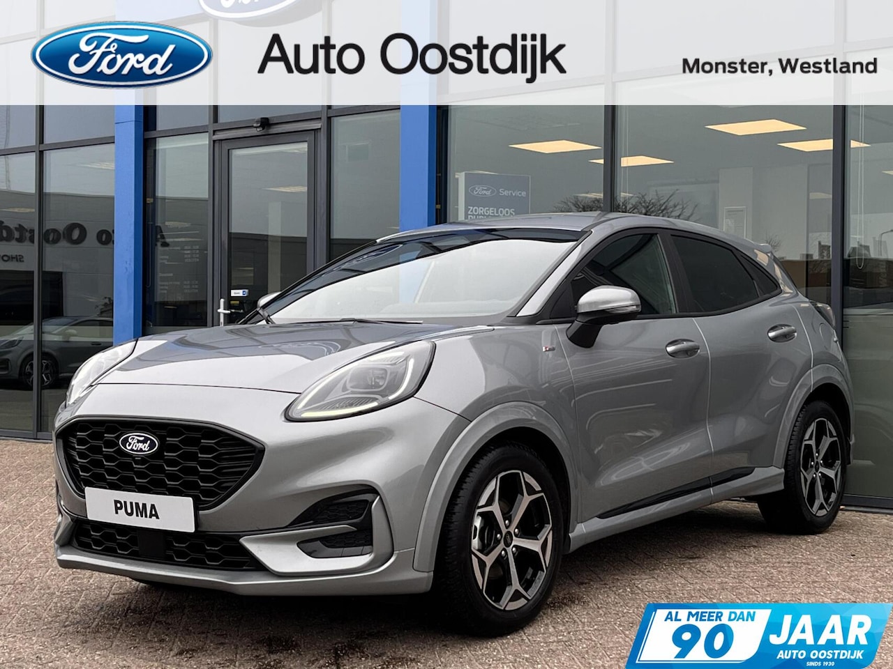 Ford Puma - 1.0 EcoBoost Hybrid ST-Line X 125PK Automaat Winterpack Camera Cruise Navi B&O Climate Key - AutoWereld.nl
