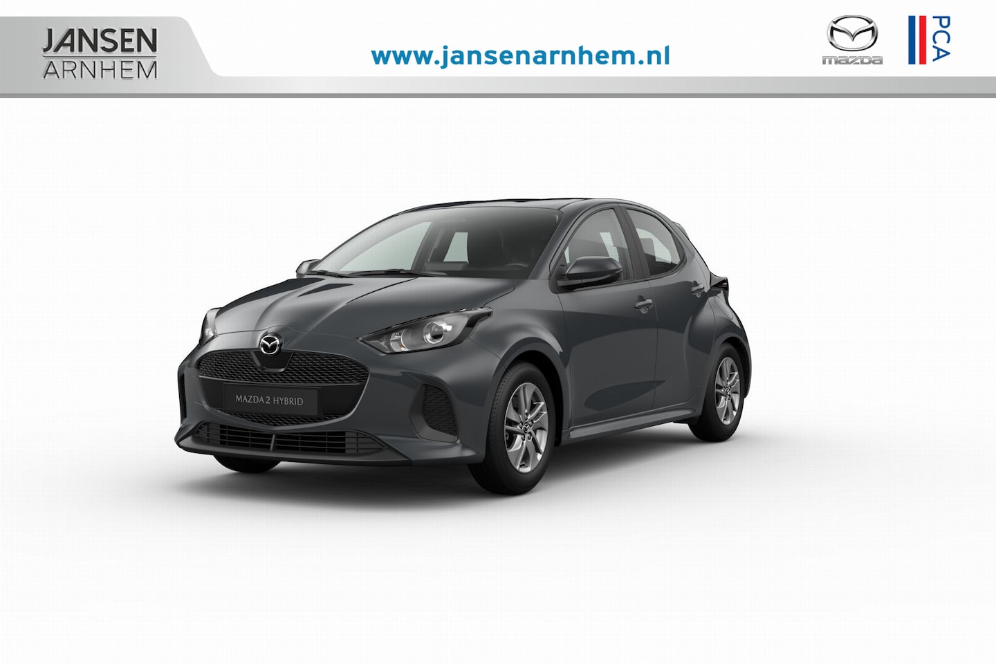 Mazda 2 Hybrid - Prime-Line | 15-inch lichtmetalen velgen, Silver | Achteruitrijcamera | Automatisch dimmen - AutoWereld.nl