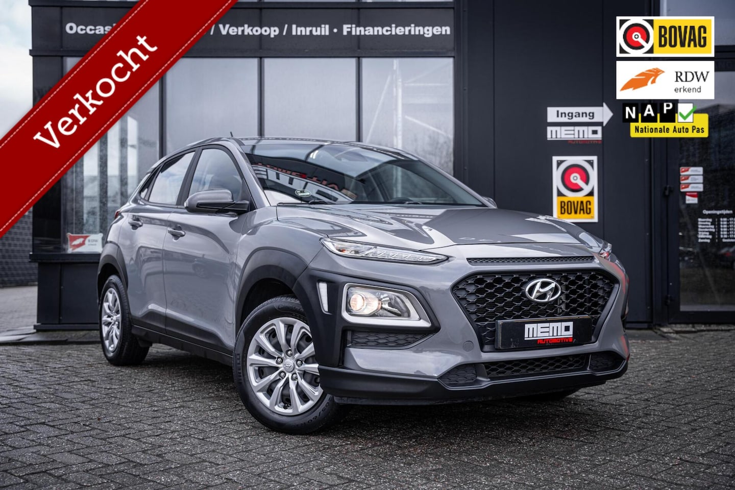 Hyundai Kona - 1.0 T-GDI i-Drive*CRUISE*AIRCO*BLUETOOTH*NAP* - AutoWereld.nl