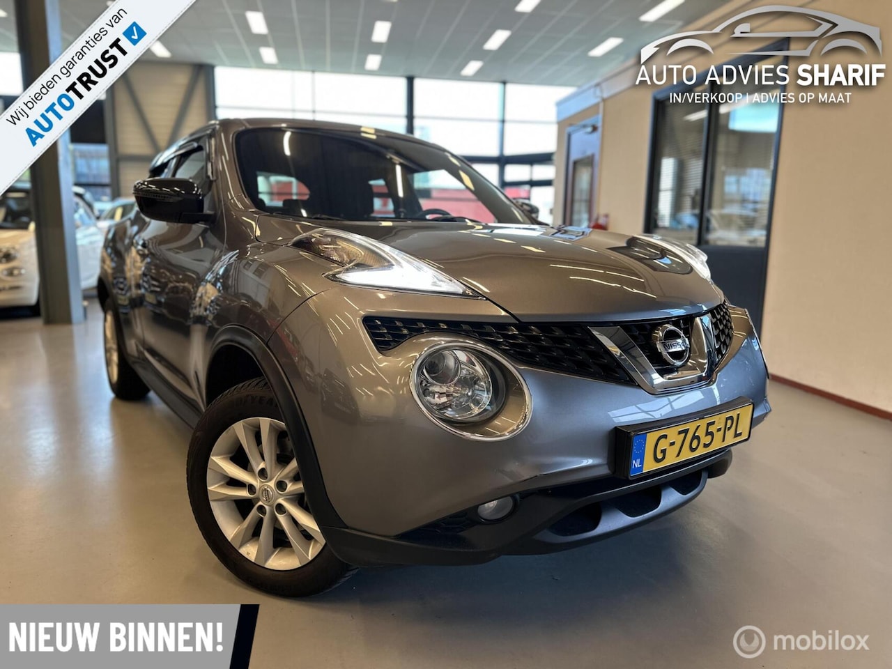 Nissan Juke - 1.2 DIG-T S/S Acenta|Camera|Navi|Stoelver.|Clima - AutoWereld.nl