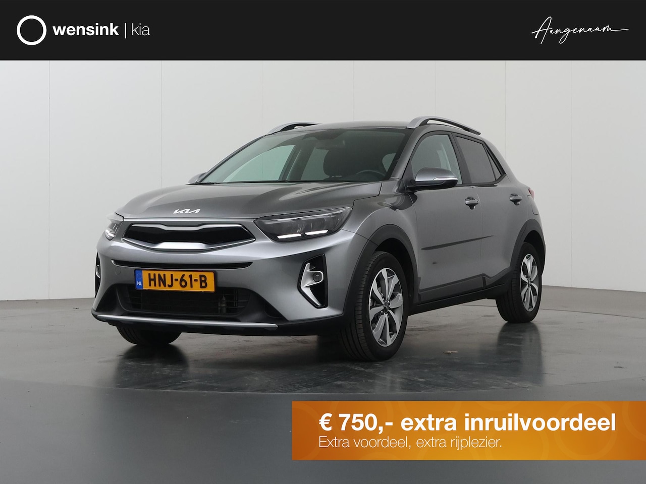 Kia Stonic - 1.0 T-GDi MHEV DynamicPlusLine | Stoel/Stuurwielverwarming | Keyless | Navigatie | Parkeer - AutoWereld.nl