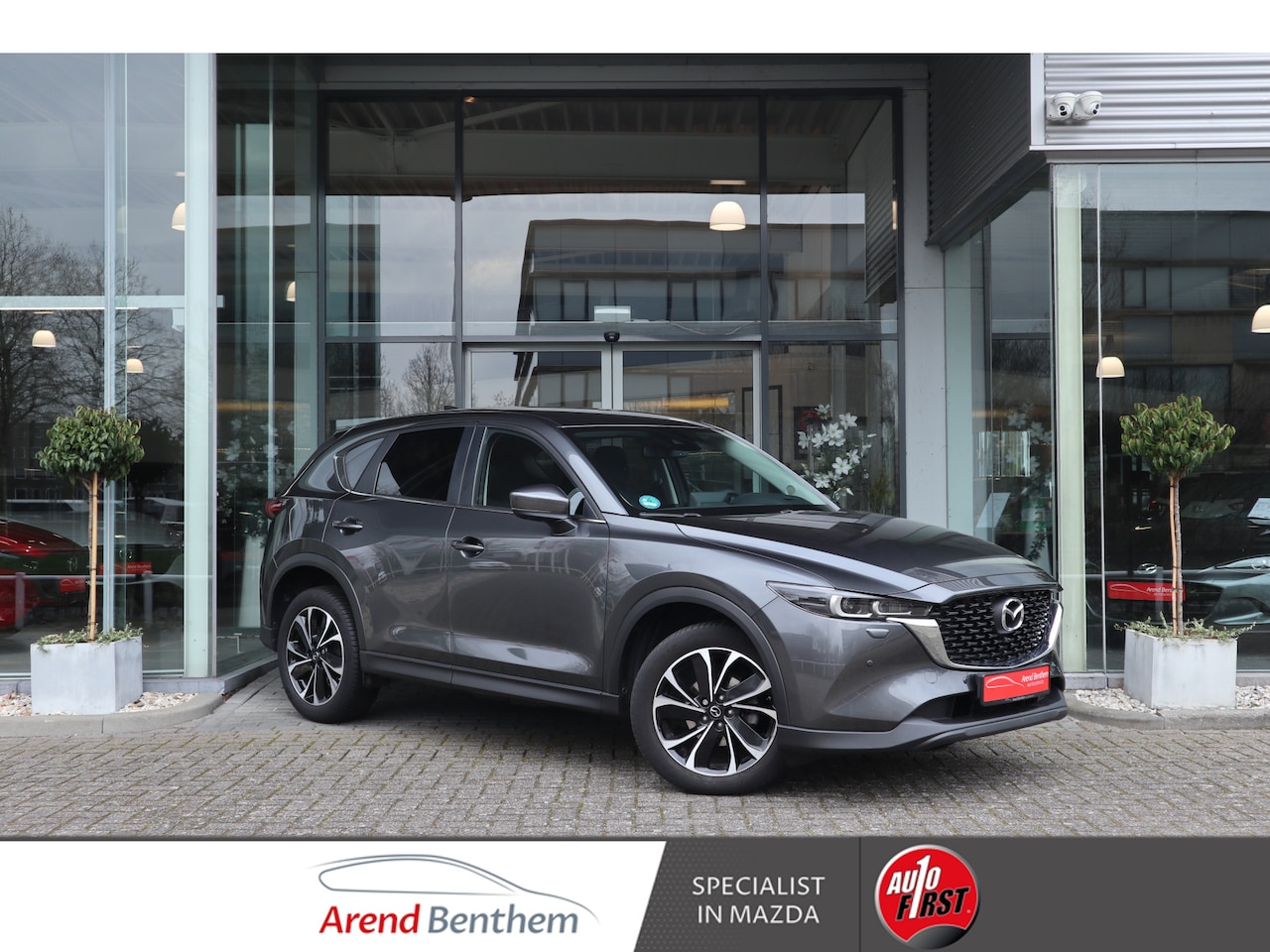 Mazda CX-5 - 2.0 e-SkyActiv-G M Hybrid 165 Advantage Automaat / 360 Camera / Trekhaak / Navi / Clima / - AutoWereld.nl