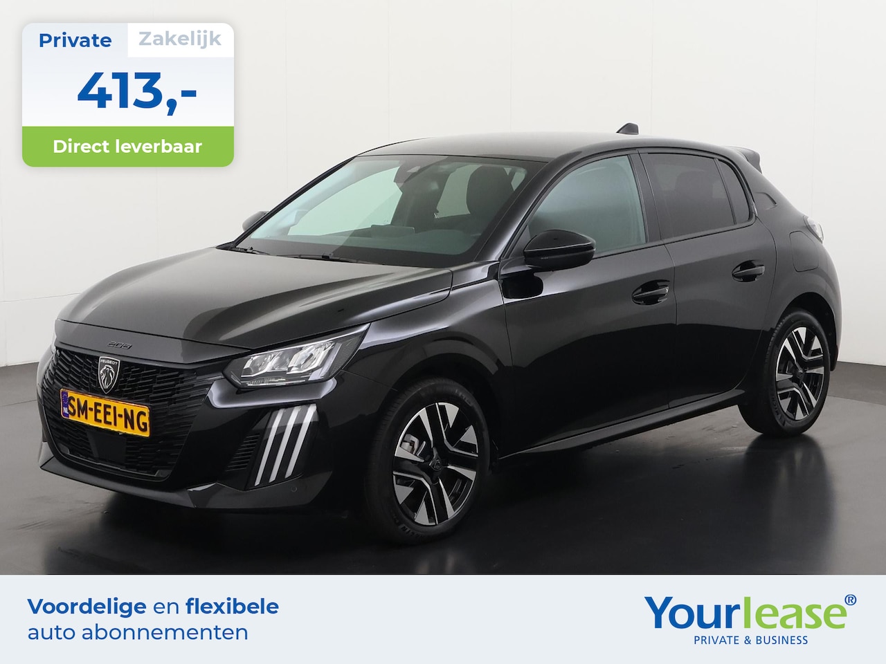 Peugeot 208 - 1.2 Hybrid 110 e-DCS6 Allure | All-in 413,- Private Lease | Direct uit voorraad - AutoWereld.nl
