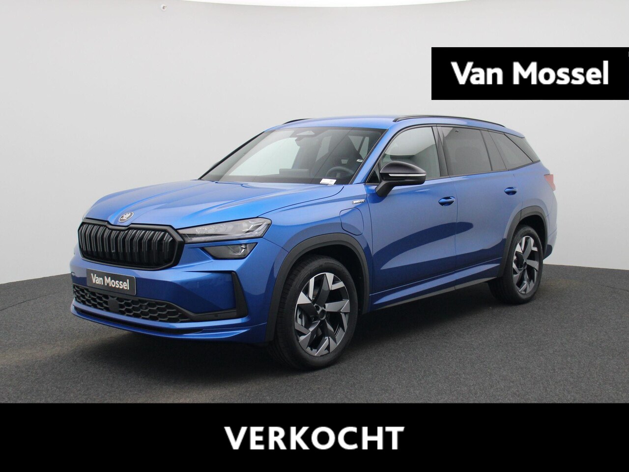 Skoda Kodiaq - 1.5 TSI PHEV Sportline Business 204PK | Automaat | Trekhaak | Matrix LED Koplampen | Navig - AutoWereld.nl