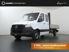 Mercedes-Benz Sprinter - 314 CDI | L3 | Dubbele Cabine | Open laadbak |7-Pe 7-Persoons | Trekhaak | Kunstlederen Be