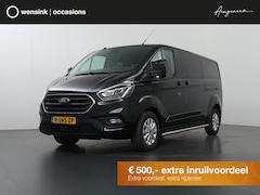 Ford Transit Custom - 300 2.0 TDCI | L2 H1 | LIMITED | DUBBEL CABINE | AUT. | LEDEREN BEKLEDING | CAMERA | ADAPT