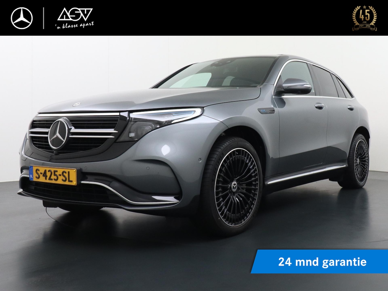 Mercedes-Benz EQC - 400 4MATIC AMG Line 80 kWh Accu | Schuif - Kanteldak | Distronic Cruise Control & Stuur as - AutoWereld.nl