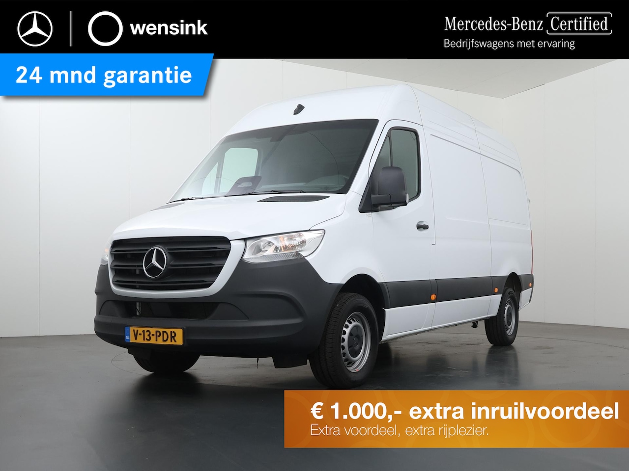 Mercedes-Benz Sprinter - 317 CDI L2 H2 Pro | Achteruitrijcamera | Alarm Klasse 3 | Airco | Dodehoekassistent | Crui - AutoWereld.nl