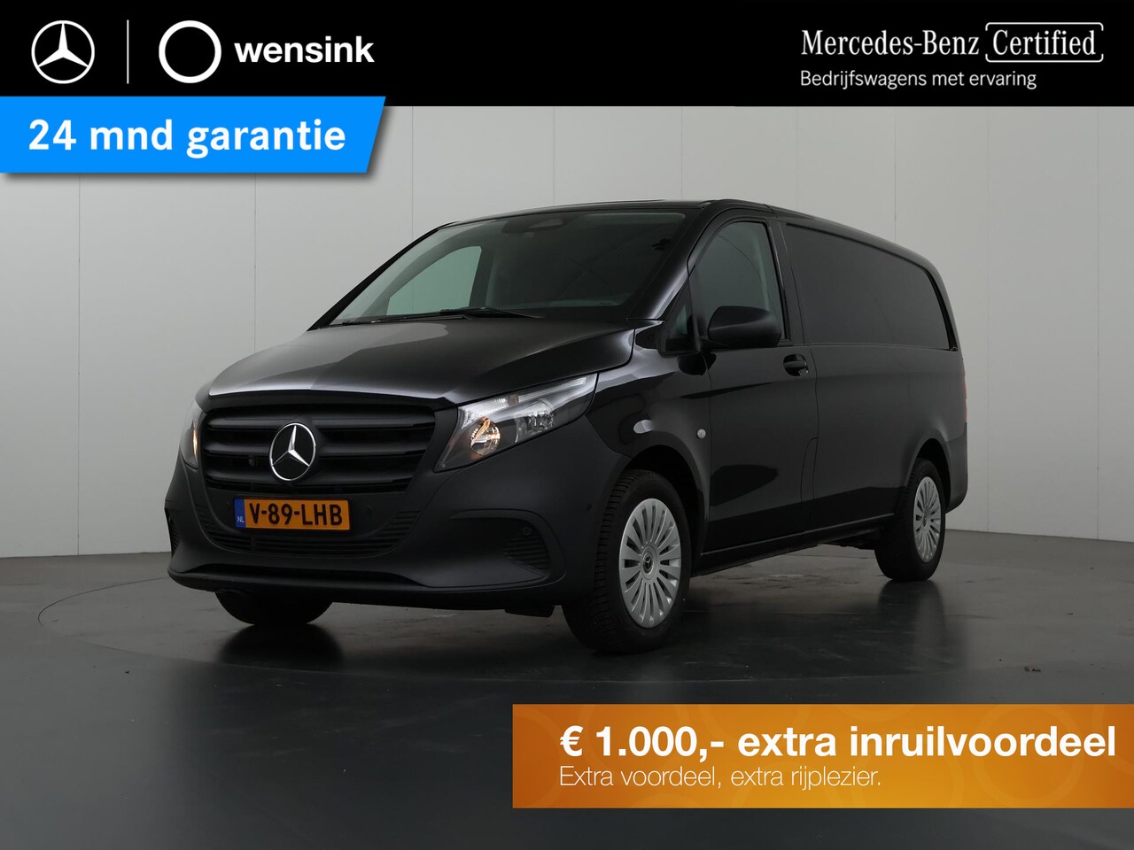 Mercedes-Benz Vito - 114 CDI | Aut. | Lang L2 | Pro | 3-zits | Cruise Control | Airco | All-season | Stoelverwa - AutoWereld.nl