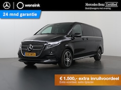 Mercedes-Benz V-klasse - 300d | XL L3 | AMG | 4-MATIC | Dubbele Cabine | 360 CAMERA | DISTRONIC PLUS | LEDER ZWART