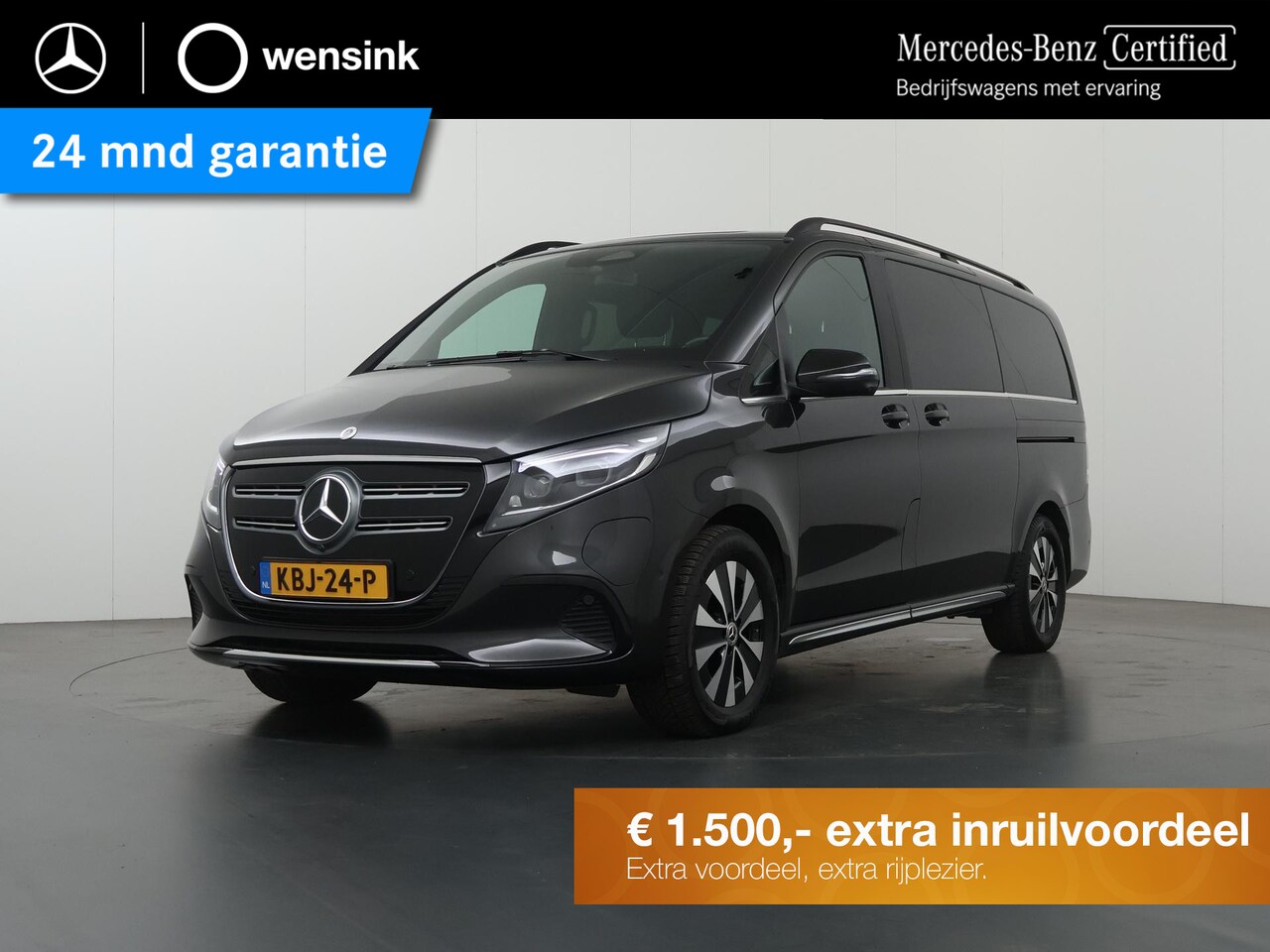 Mercedes-Benz EQV - 300 | L2 | AVANTGARDE | 90 kWh | 7-ZITS | 2X ZIJSCHUIFDEUR | RIJASSISTENTIE PAKKET | SPIEG - AutoWereld.nl