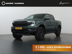 Ford Ranger - 3.0 ECOBOOST | AUT. | DOUBLE CAB | RAPTOR | WRAP DARK GREEN MET. | LEDEREN BEKLKEDING | FO