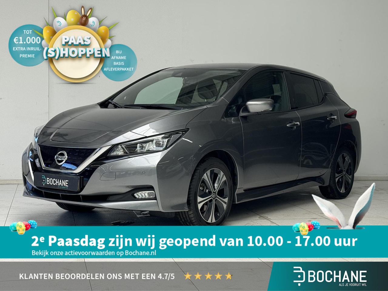 Nissan LEAF - e+ Tekna 62 kWh | SOH 94,2% |  Adaptive Cruise Control | BOSE-Audiosysteem | 360° Camera | - AutoWereld.nl