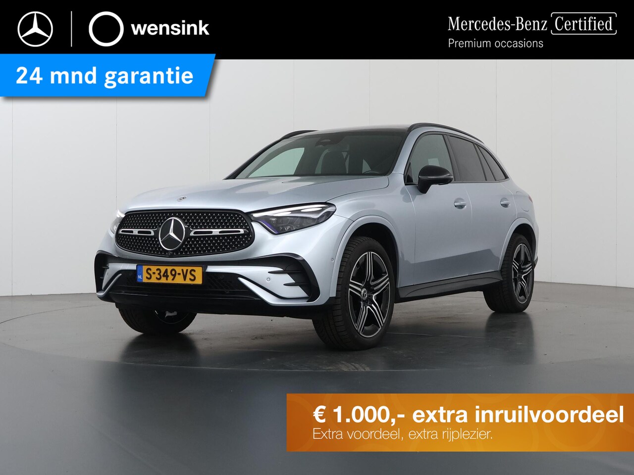 Mercedes-Benz GLC-klasse - 300e 4MATIC AMG Night | Lederen bekleding | Panoramadak | Headup | Memory | Digital Light - AutoWereld.nl
