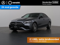 Mercedes-Benz C-klasse - 180 Star Edition AMG line | Panorama-schuifdak | Sfeerverlichting | Burmester 3D | Achteru
