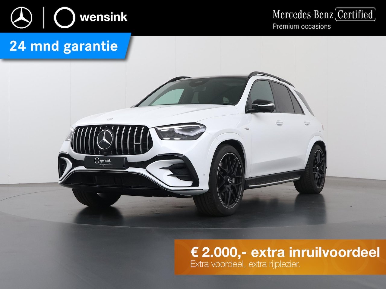 Mercedes-Benz AMG GLE - 53 Hybrid 4MATIC+ | Manufaktur lak | Head up display | Burmester | Trekhaak | Panoramadak - AutoWereld.nl
