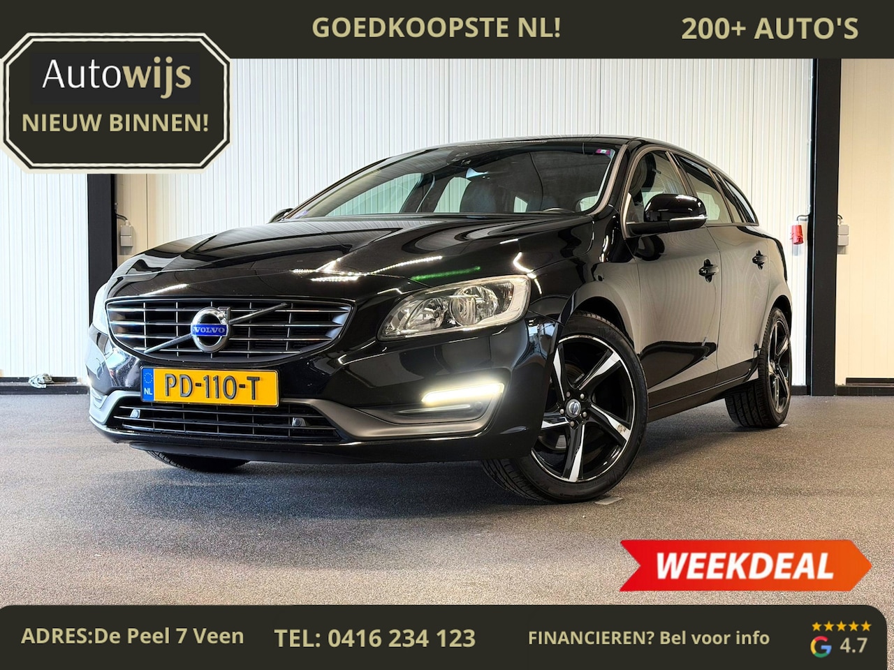 Volvo V60 - 1.6 T3 Momentum|R-DESIGN VELG|CRUISE|NAVI|GOED ONDERHOUDEN - AutoWereld.nl