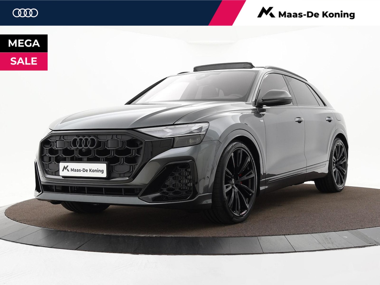 Audi Q8 - 55 TFSI e quattro Pro Line S 394 PK · B&O Premium 3D · Vierwielbesturing · Assist parking - AutoWereld.nl
