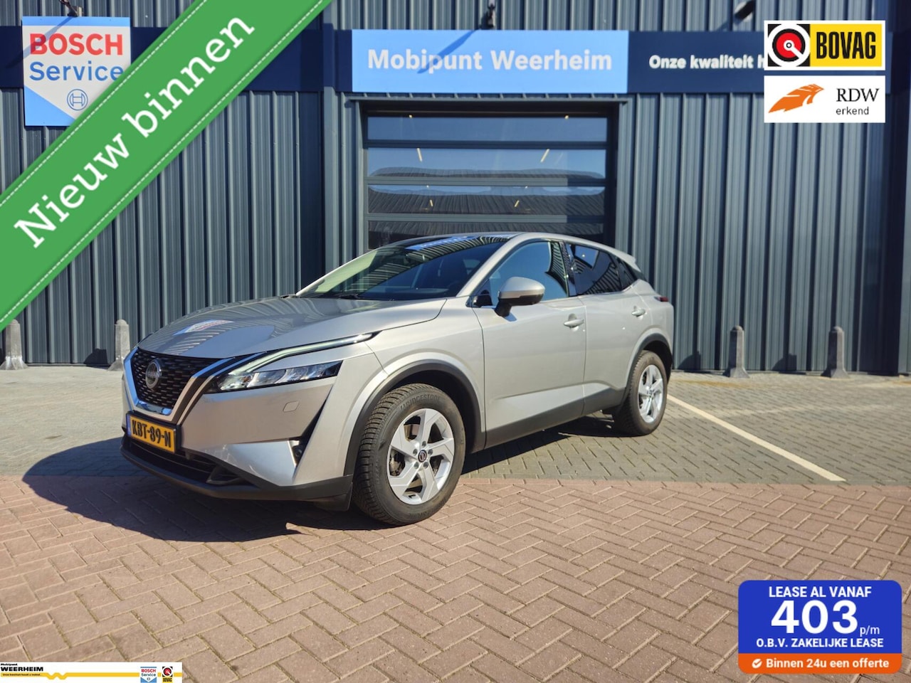 Nissan Qashqai - 1.3 MHEV 160PK N-Connecta Trekhaak NIEUWSTAAT - AutoWereld.nl