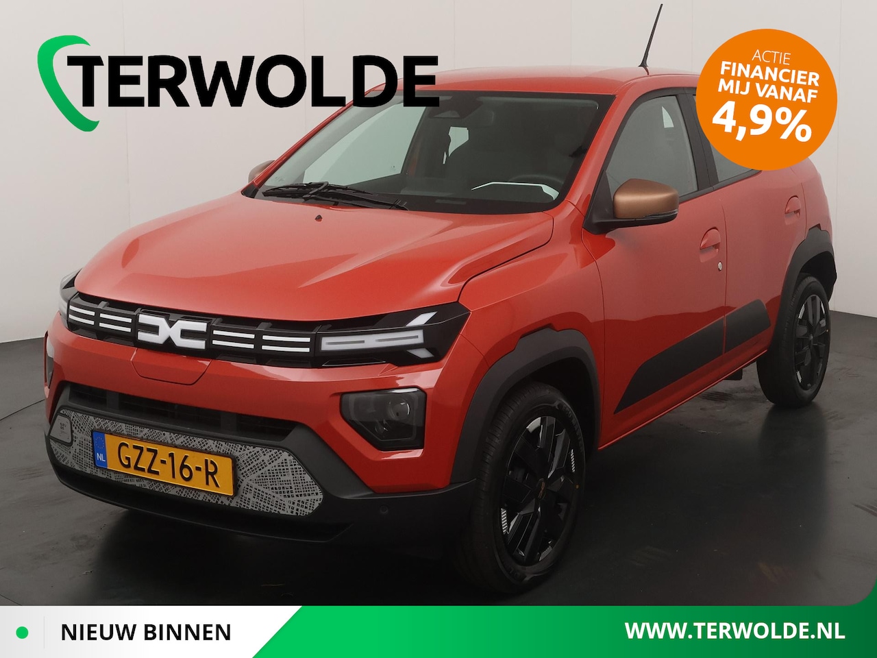 Dacia Spring - extreme electric 65 | DC Lader | Parkeersensoren | - AutoWereld.nl