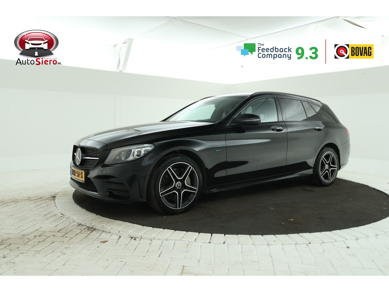 Mercedes-Benz C-klasse Estate - 300 e Business Solution AMG Limited Navigatie Night pakket, Keyless, trekhaak - AutoWereld.nl