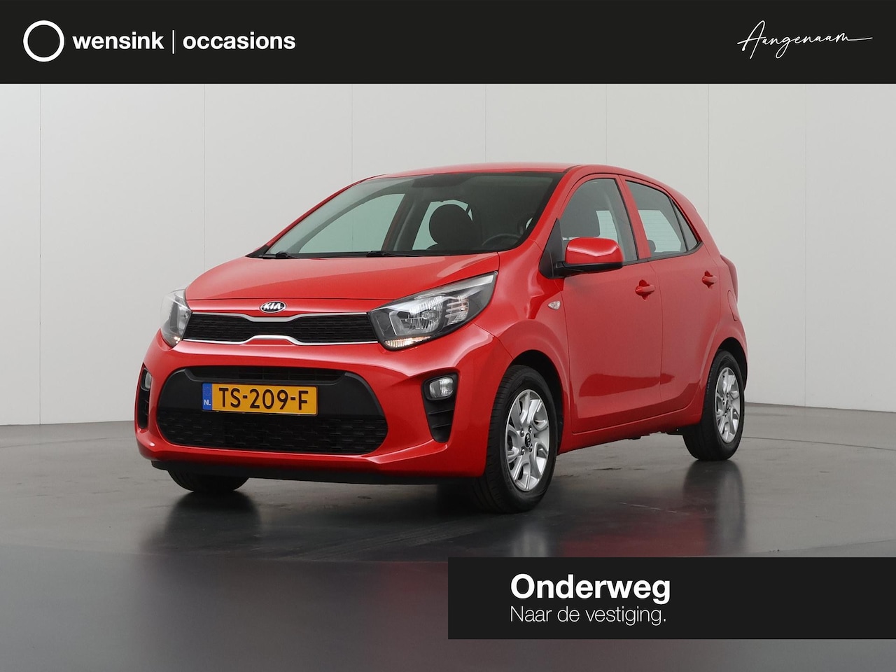 Kia Picanto - 1.0 CVVT ComfortPlusLine Navigator | Cruise Control | Airco | Navigatiesysteem | Parkeerca - AutoWereld.nl