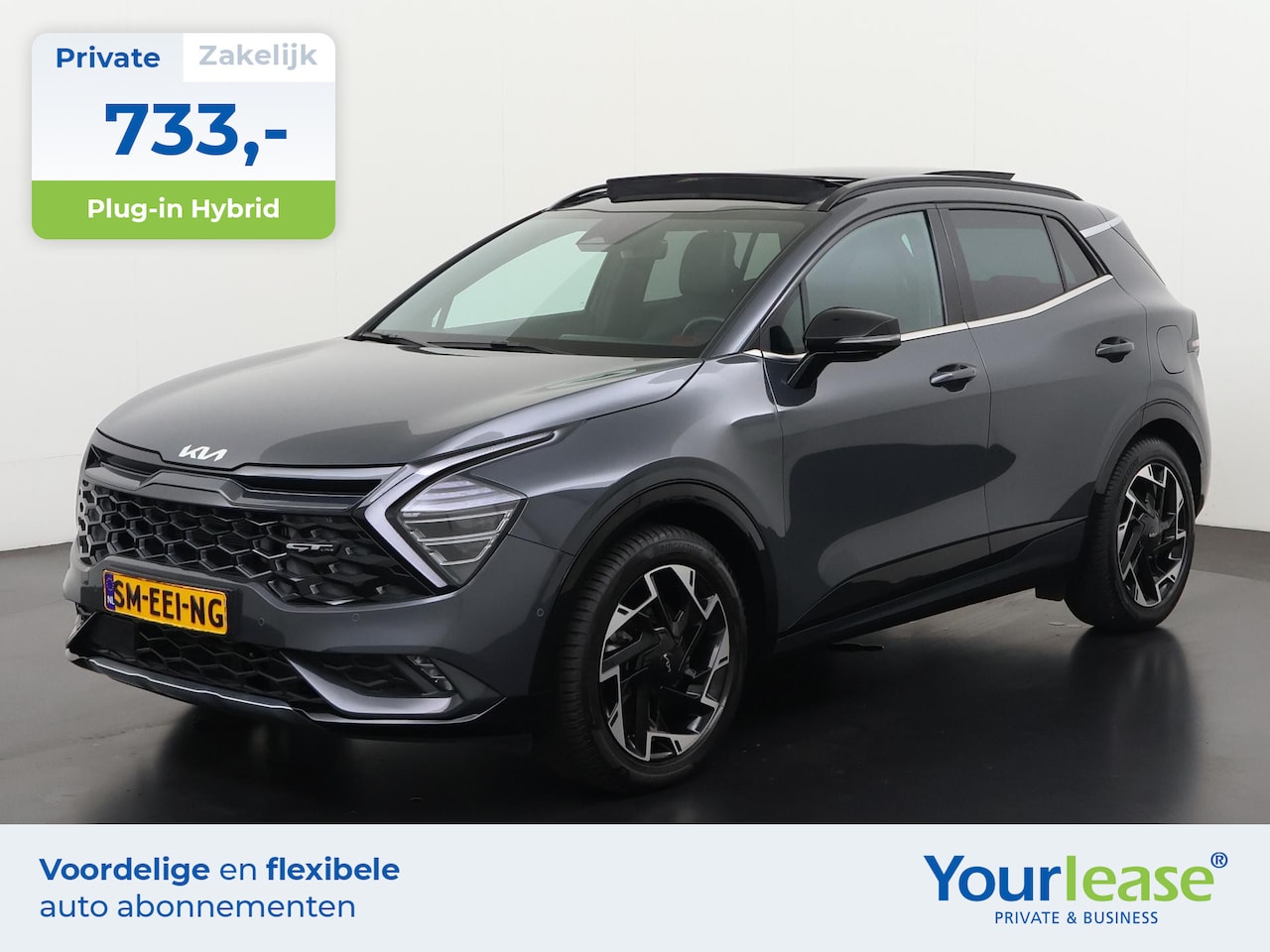 Kia Sportage - 1.6 T-GDi Plug-in Hybrid AWD GT-PlusLine | All-in 733,- Private Lease | Direct uit voorraa - AutoWereld.nl