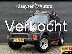 Suzuki Jimny - 1.3 4WD Exclusive | leder interieur | airco | trekhaak | stoelverwarming | imperiaal | ele