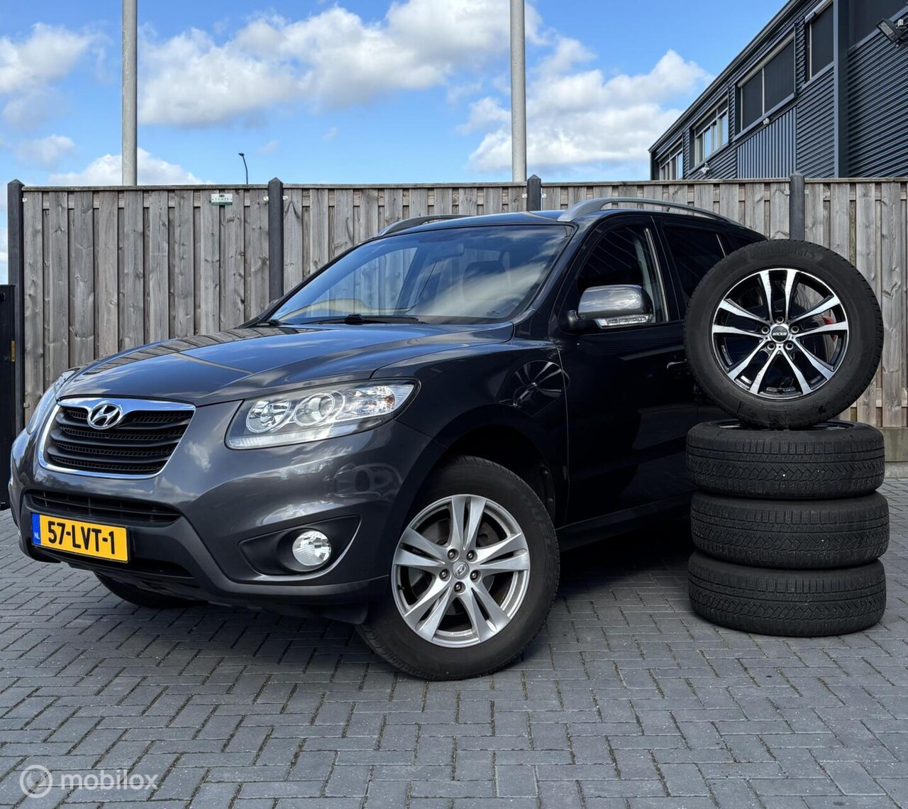 Hyundai Santa Fe - 2.4i CVVT Dynamic/Cruise/Navi/NAP/Trekhaak/ - AutoWereld.nl