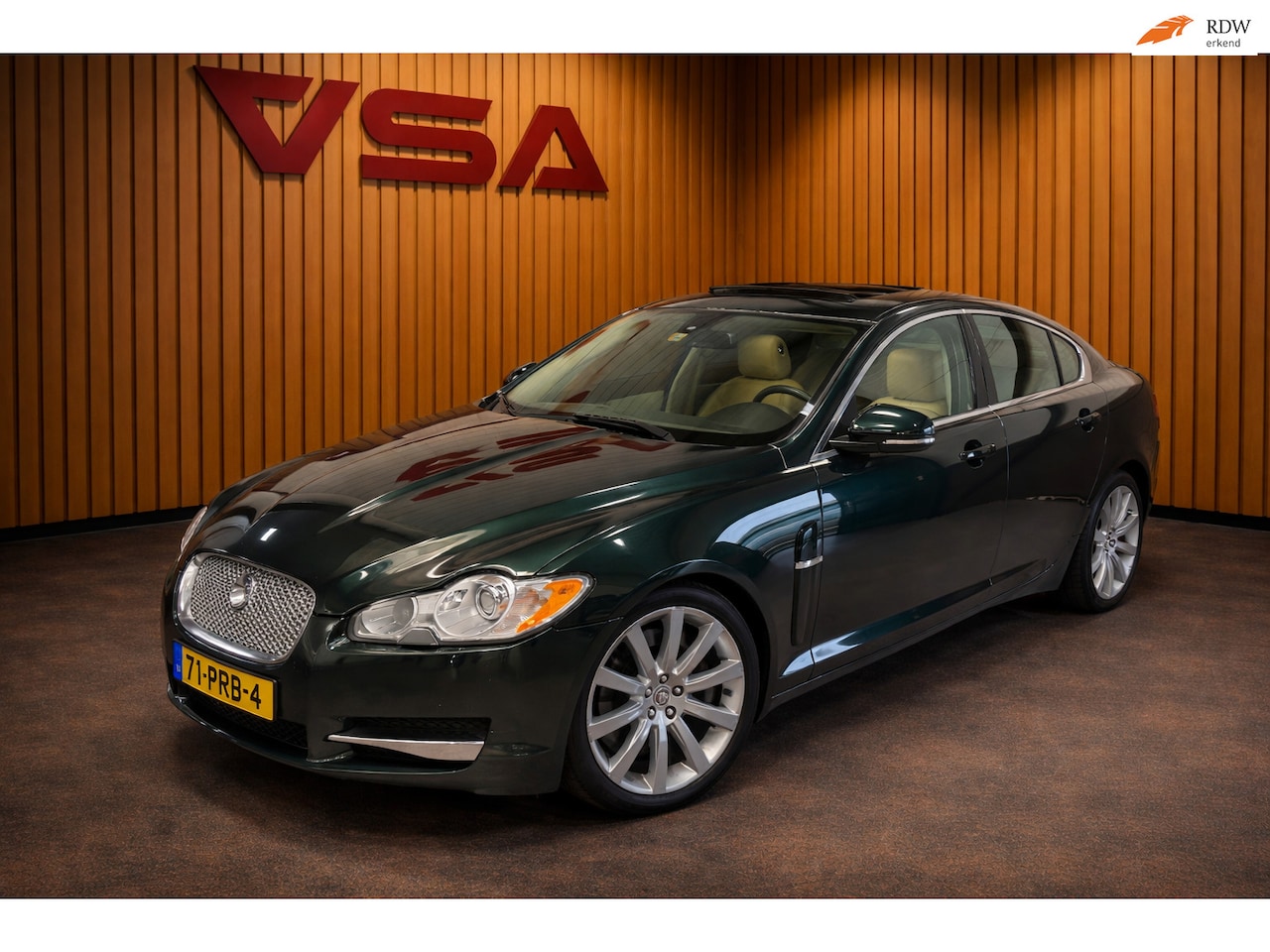 Jaguar XF - 5.0 V8 Premium Luxury|full-opties|dakje|385PK|Camera|Cruise|PDC|Climate|Stoelvw|voorruitvw - AutoWereld.nl