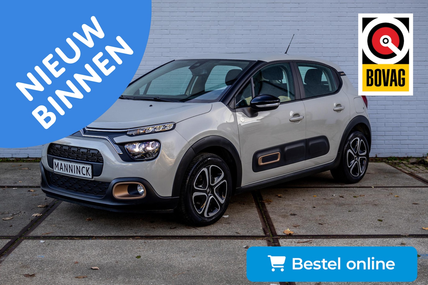 Citroën C3 - 1.2 Apple Carplay|Lane assist|PDC Cruise control|LED Vision| C-Series Brons Style pakket - AutoWereld.nl