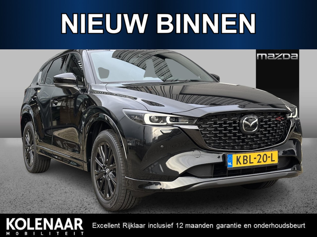 Mazda CX-5 - 2.5 e-SkyActiv-G M Hybrid 194 Homura /Automaat/Volleder/360CAM/Dealeronderhouden/ - AutoWereld.nl