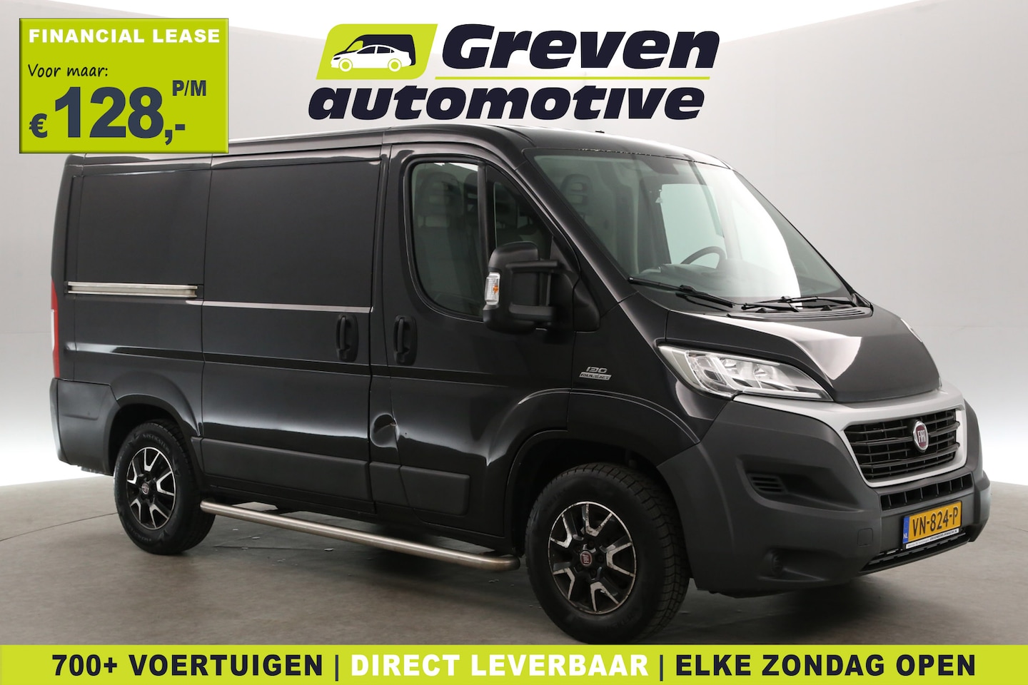 Fiat Ducato - 2.3 MultiJet L1H1 | Airco | Cruise | Camera | 3 Zits | Navi | Trekhaak | Sidebars - AutoWereld.nl