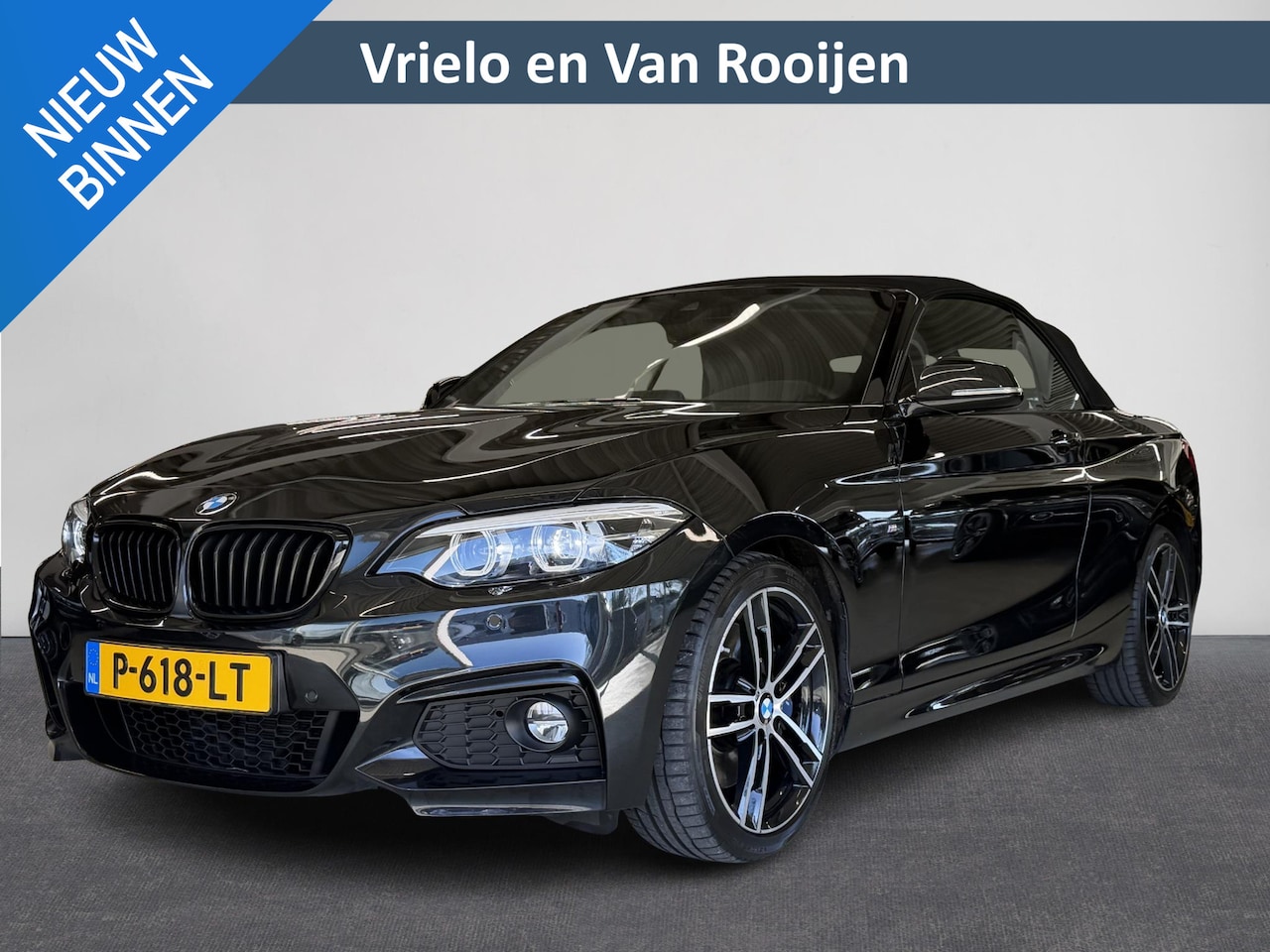 BMW 2-serie Cabrio - 230i High Executive M Sport | LED | Leer | Memory | Camera | Afneembare Trekhaak ( Vestigi - AutoWereld.nl