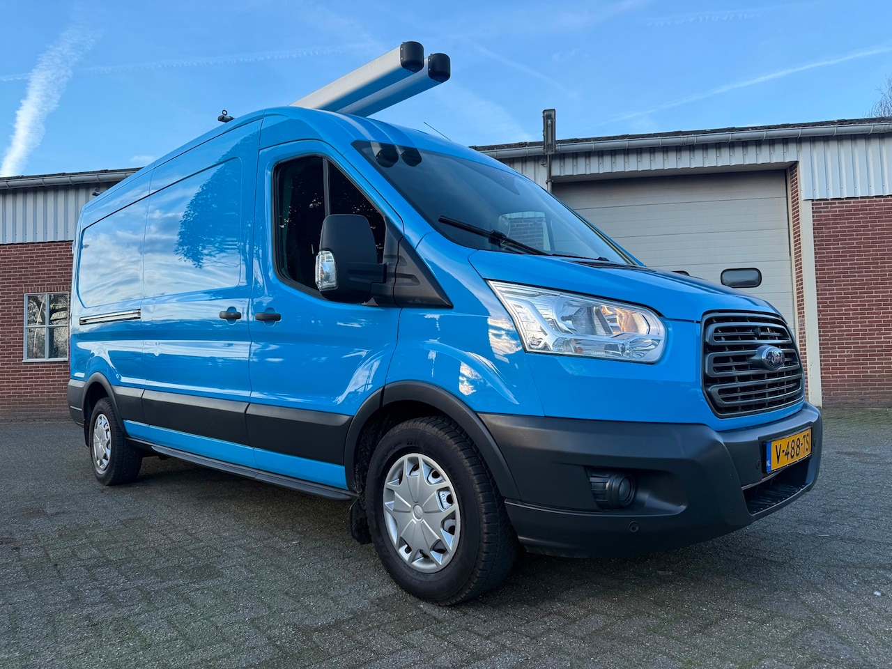 Ford Transit - 350 2.0 TDCI L3H2 Servicebus camera 2x schuifdeur stoelverwarming - AutoWereld.nl