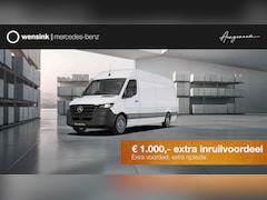 Mercedes-Benz Sprinter - 317 CDI L3 H2 Pro | Chauffeursstoel en Bijrijdersbank met Verwarming | Airco | Cruisecontr