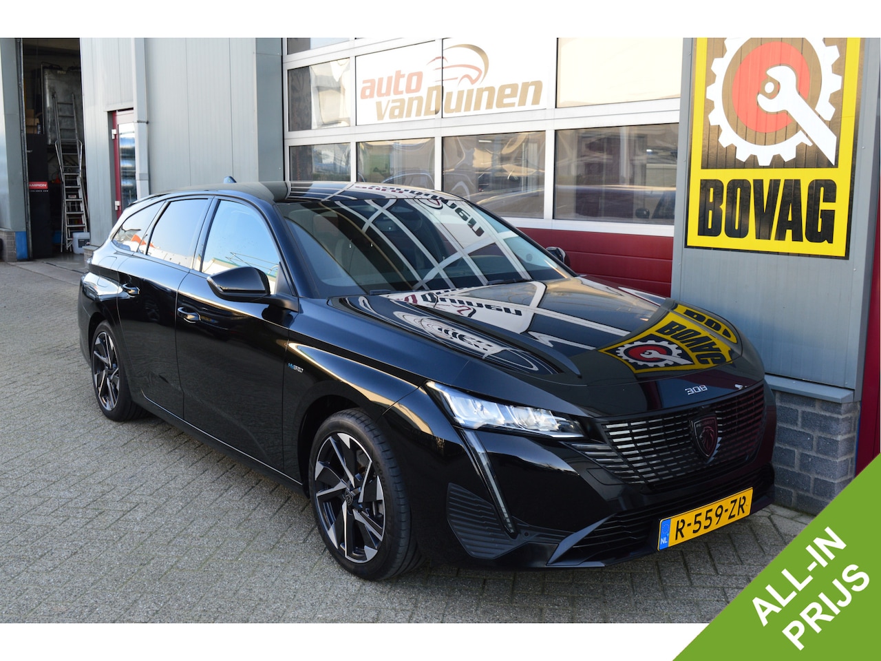 Peugeot 308 SW - 1.6 HYbrid 180 Allure Pack Business O.a: Haak, PDC, Camera, ACC, Clima, Carplay, Etc. All- - AutoWereld.nl