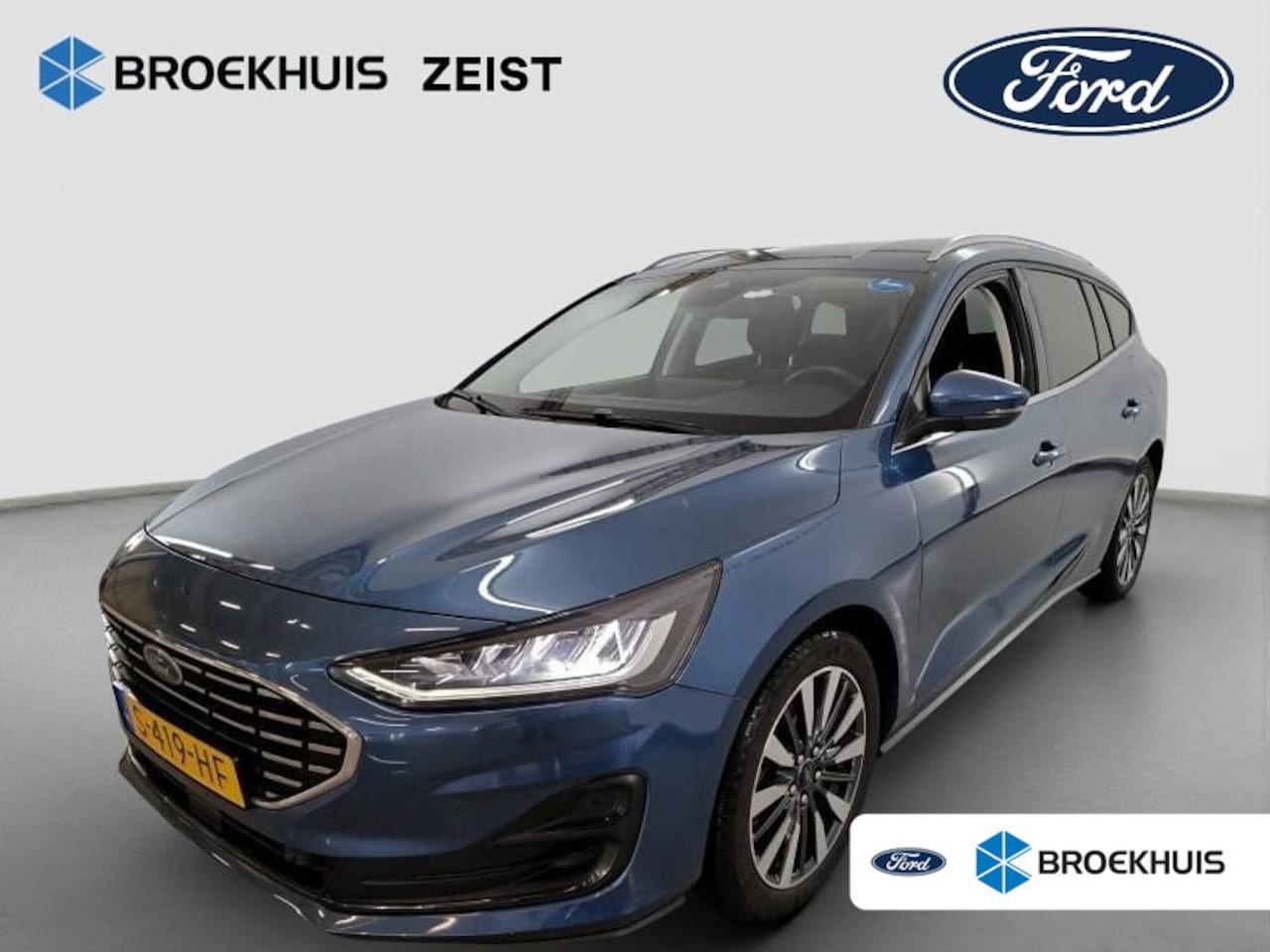 Ford Focus Wagon - 1.0 EcoBoost Hybrid Titanium X | 100% dealer o.h.| Adaptieve cruise | B&O Audio | Winter-p - AutoWereld.nl
