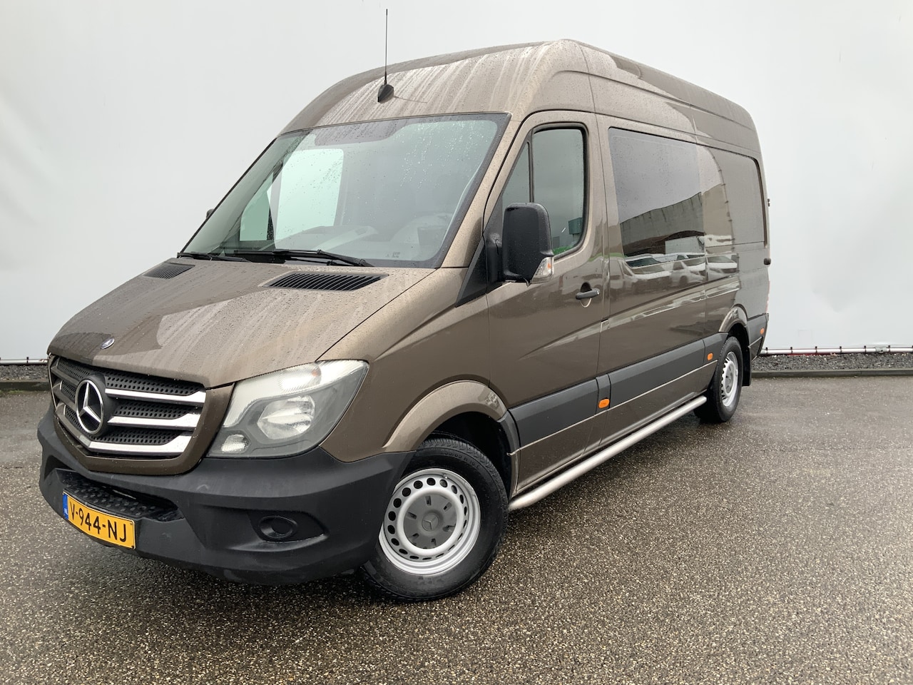 Mercedes-Benz Sprinter - 313 2.2 CDI L2H2(Motor Probleem Aanhanger) Dub Cab 6 Zits Airco Trekhaak 2000 kg & Opstap - AutoWereld.nl