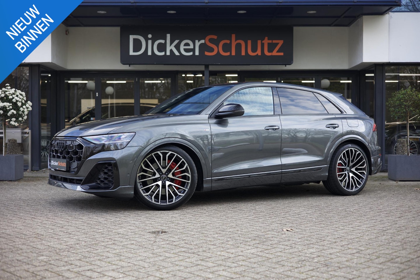 Audi Q8 - 60 TFSI e quattro Pro Line S Competition Vierwielb. | Pano | Trekhaak | Massage - AutoWereld.nl