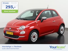 Fiat 500 - 1.0 Hybrid RED | All-in 293, - Private Lease | Direct uit voorraad